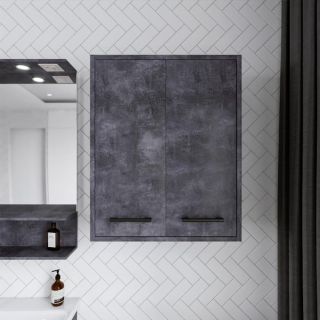 Шкаф навесной Бриклаер Чили 4627125415258 62 см цемент